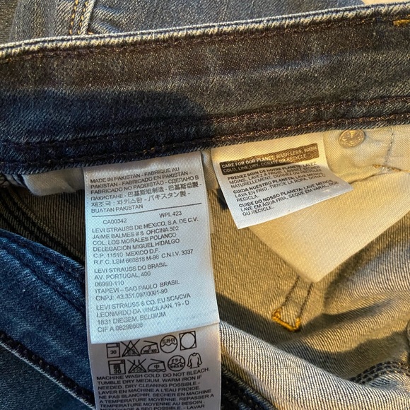 Levis 529 Curvy Sz 14 pants - Picture 7 of 7